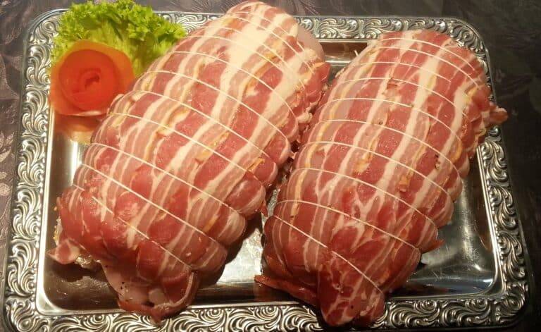 Kalkunsteg med bacon
